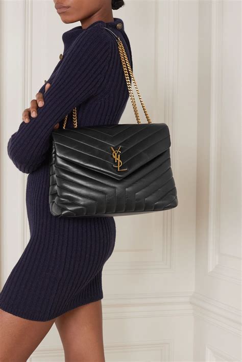 Saint Laurent Loulou Medium YSL Shoulder Bag in .